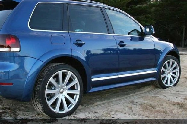 💎EXTENDED FENDERS SUITABLE FOR VW TOUAREG 2006-2010 LOOK R50 RAW💎