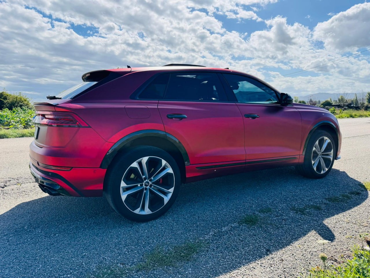 ✨✨SPLITTER NERO LUCIDO ADATTO PER AUDI Q8 2018-2024 S-line SQ8 ✨✨