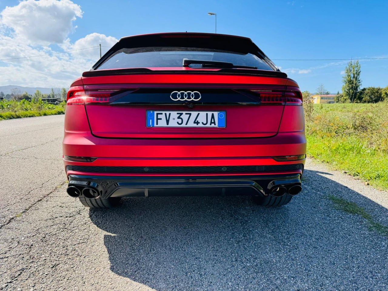 ✨✨SPLITTER NERO LUCIDO ADATTO PER AUDI Q8 2018-2024 S-line SQ8 ✨✨
