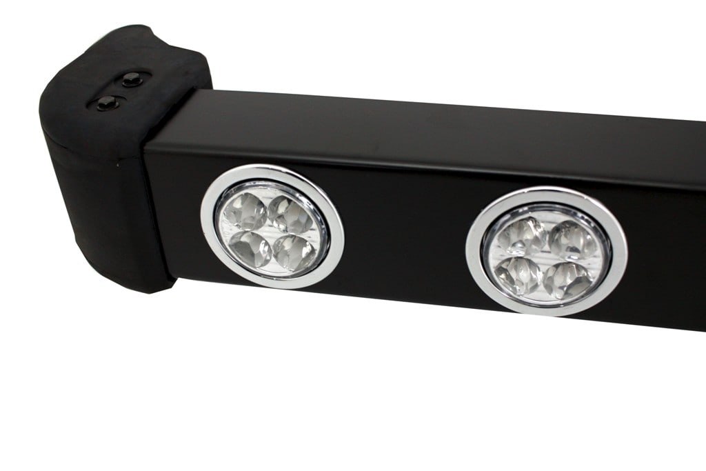 💎PARAURTI ANTERIORE ADATTO PER DEFENDER 1990-2016 CON LED DRL💎
