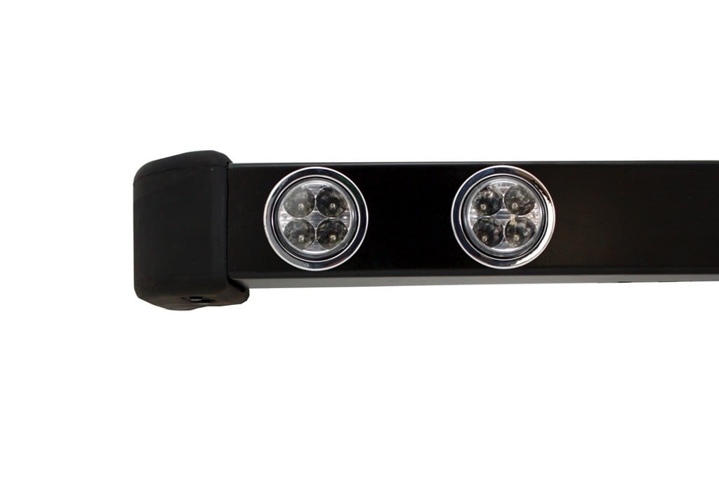 💎PARAURTI ANTERIORE ADATTO PER DEFENDER 1990-2016 CON LED DRL💎