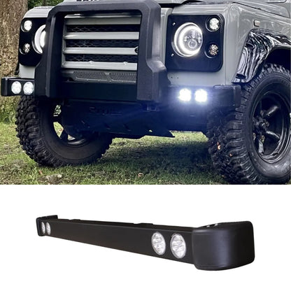 💎PARAURTI ANTERIORE ADATTO PER DEFENDER 1990-2016 CON LED DRL💎