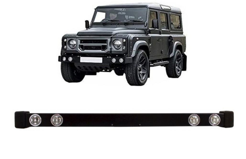 💎PARAURTI ANTERIORE ADATTO PER DEFENDER 1990-2016 CON LED DRL💎