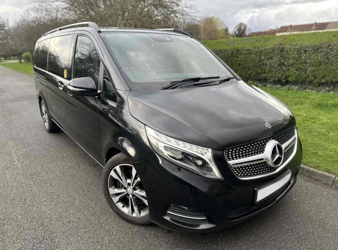 💎GRILLE SUITABLE FOR V-CLASS W447 2014-2019 AMG LOOK LIFT 2019+ DIAMANT💎