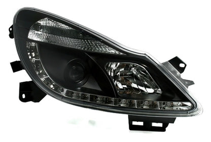 ✨Black LED Design Daytime Running Light Headlights Suitable for Opel Corsa D✨