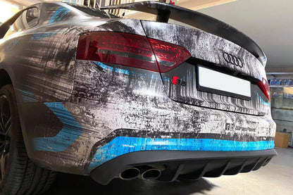 🔥DIFFUSORE ADATTO PER AUDI A5 2007-2011 SLINE S5 COUPE CABRIO GREZZO🔥