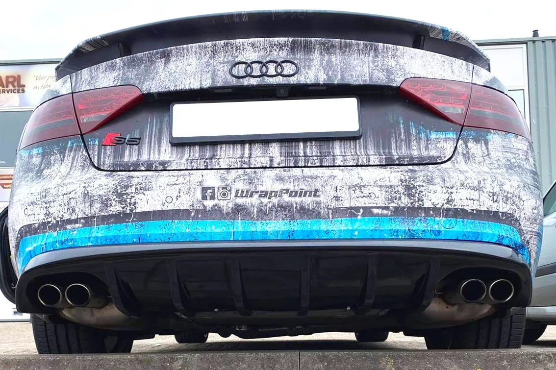 🔥DIFFUSORE ADATTO PER AUDI A5 2007-2011 SLINE S5 COUPE CABRIO GREZZO🔥