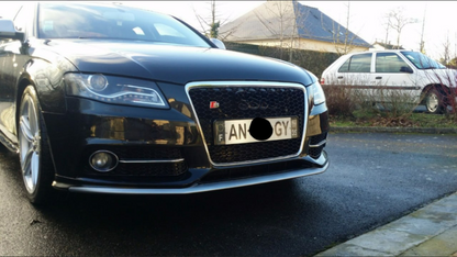 ⭐0614 GRIGLIA PER AUDI RS4 ADATTO PER A4 B8 LOOK RS4 CROMATA⭐