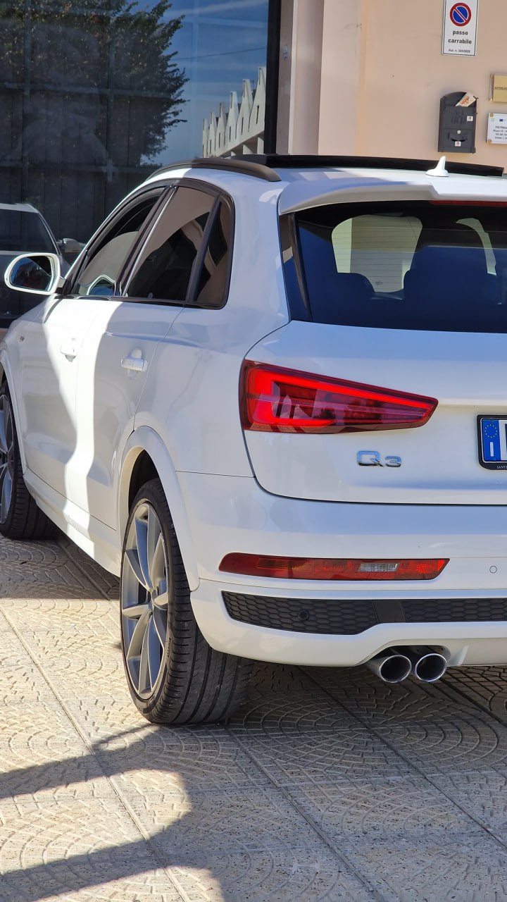 ⭐ ART.1716 SPOILER ADATTO PER AUDI Q3 8U 2011-2018 LOOK RSQ3 RS GREZZO⭐