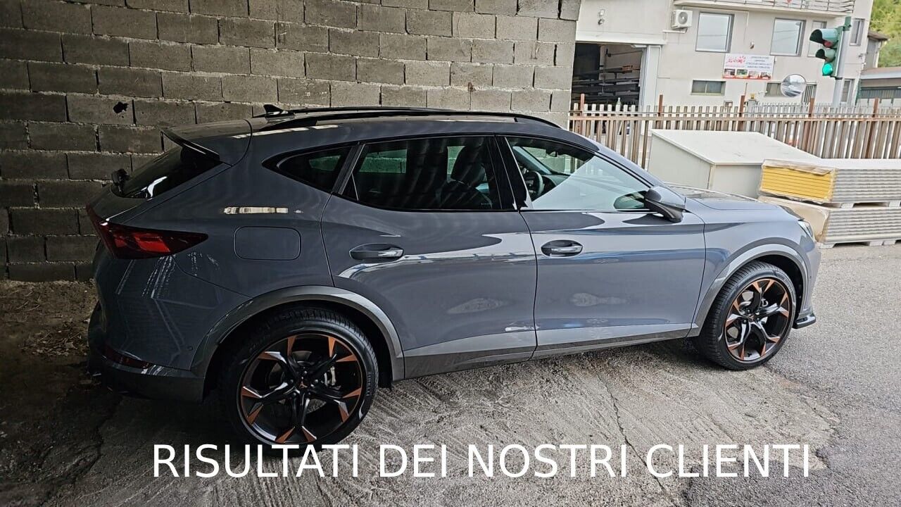 ⭐1436 SPOILER ADATTA PER CUPRA FORMENTOR 2020+ NERO LUCIDO LOOK SPORTIVO⭐