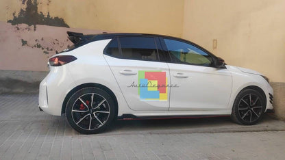 ⭐0651 SPOILER NERO LUCIDO ADATTO PER OPEL CORSA F 2019+ ⭐