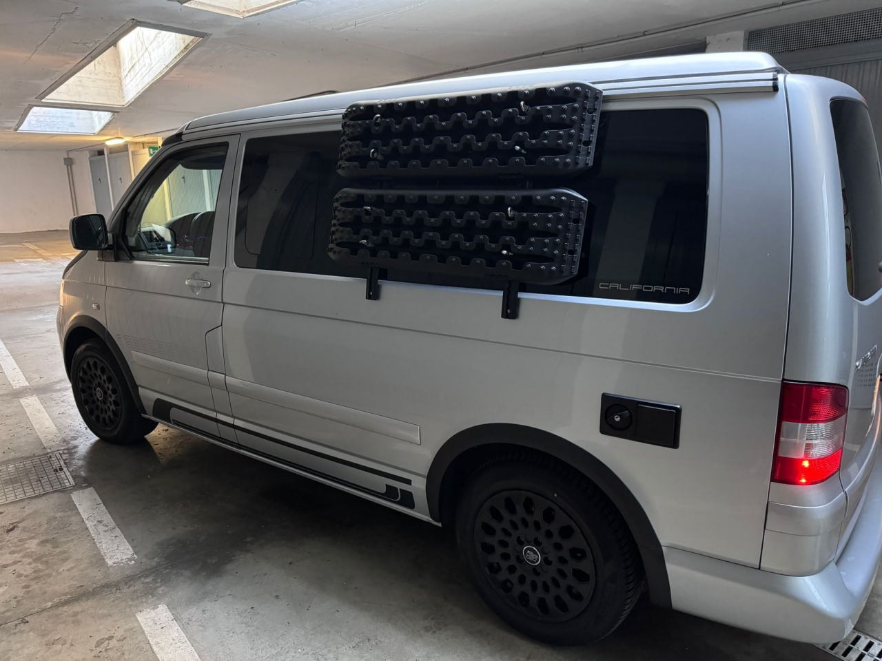 ⭐PARAFANGHI ADATTI PER VW TRANSPORTER T5 T5.1 2003-2015 NERO OPACO ⭐