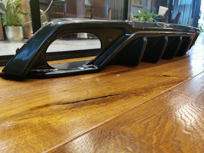 ⭐1849 DIFFUSORE ADATTO PER AUDI A3 8Y BERLINA RS3 LOOK TUNING NERO LUCIDO⭐