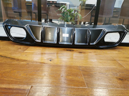 ⭐1849 DIFFUSORE ADATTO PER AUDI A3 8Y BERLINA RS3 LOOK TUNING NERO LUCIDO⭐