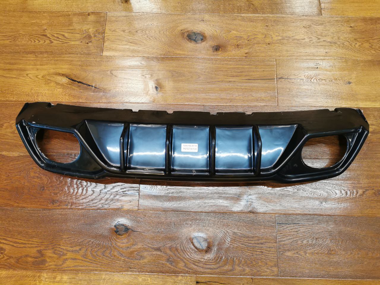 ⭐1849 DIFFUSORE ADATTO PER AUDI A3 8Y BERLINA RS3 LOOK TUNING NERO LUCIDO⭐