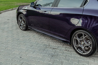 ⭐1854 MINIGONNE ADATTE PER ALFA ROMEO GIULIETTA 2010-2020 NERO LUCIDO💎⭐