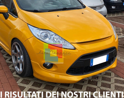 ⭐ART. 0487 SOTTO PARAURTI FIESTA MK7 2008-2012 LOOK ST GREZZO ⭐