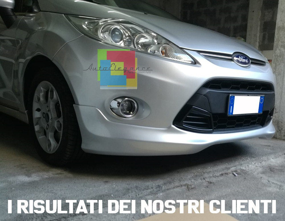 ⭐ART. 0487 SOTTO PARAURTI FIESTA MK7 2008-2012 LOOK ST GREZZO ⭐