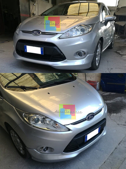 ⭐ART. 0487 SOTTO PARAURTI FIESTA MK7 2008-2012 LOOK ST GREZZO ⭐