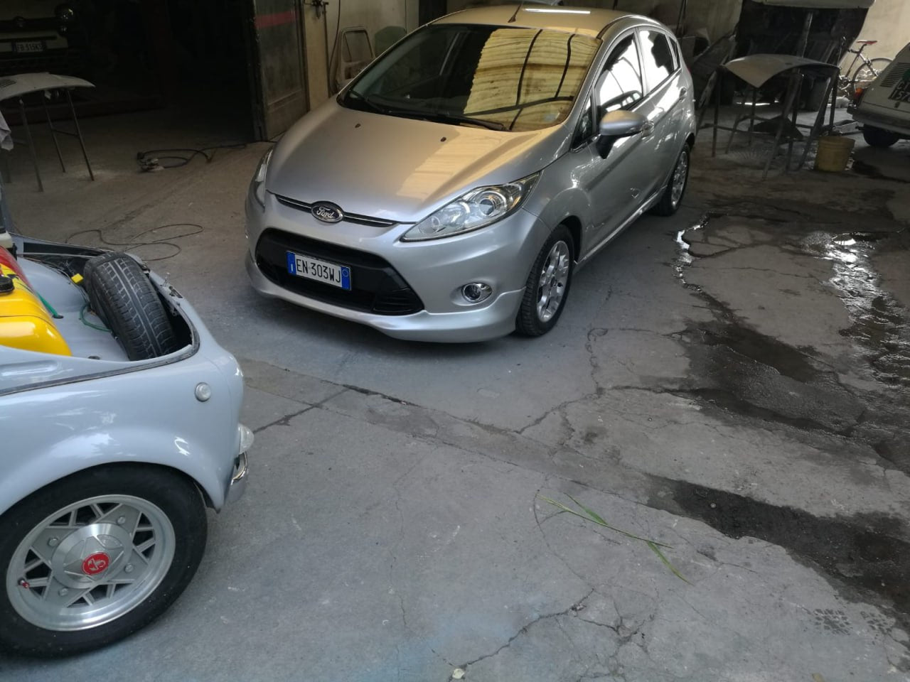 ⭐ART. 0487 SOTTO PARAURTI FIESTA MK7 2008-2012 LOOK ST GREZZO ⭐