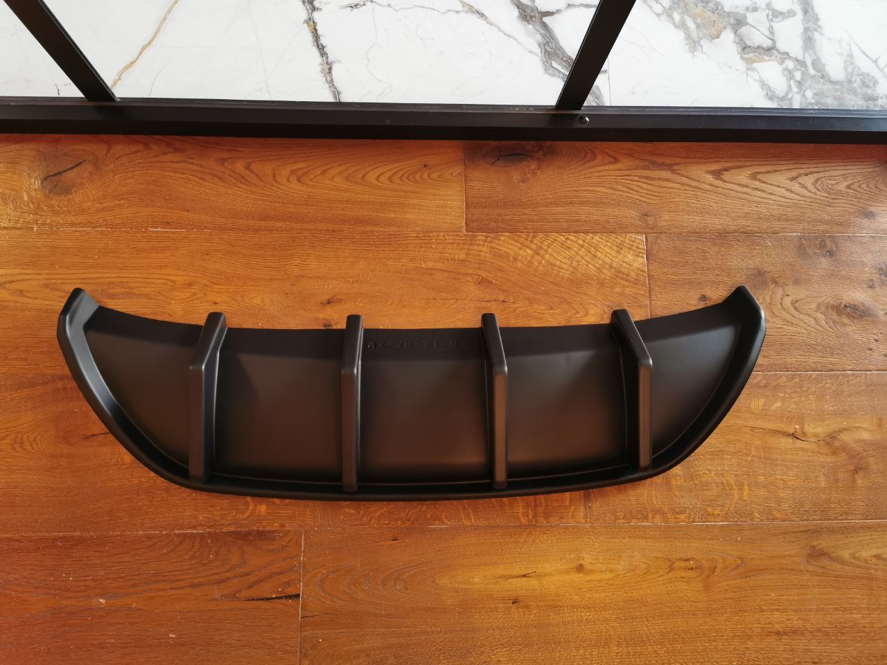 ⭐1606 DIFFUSORE ADATTO PER ALFA ROMEO STELVIO 949 2016-2020 NERO OPACO ⭐