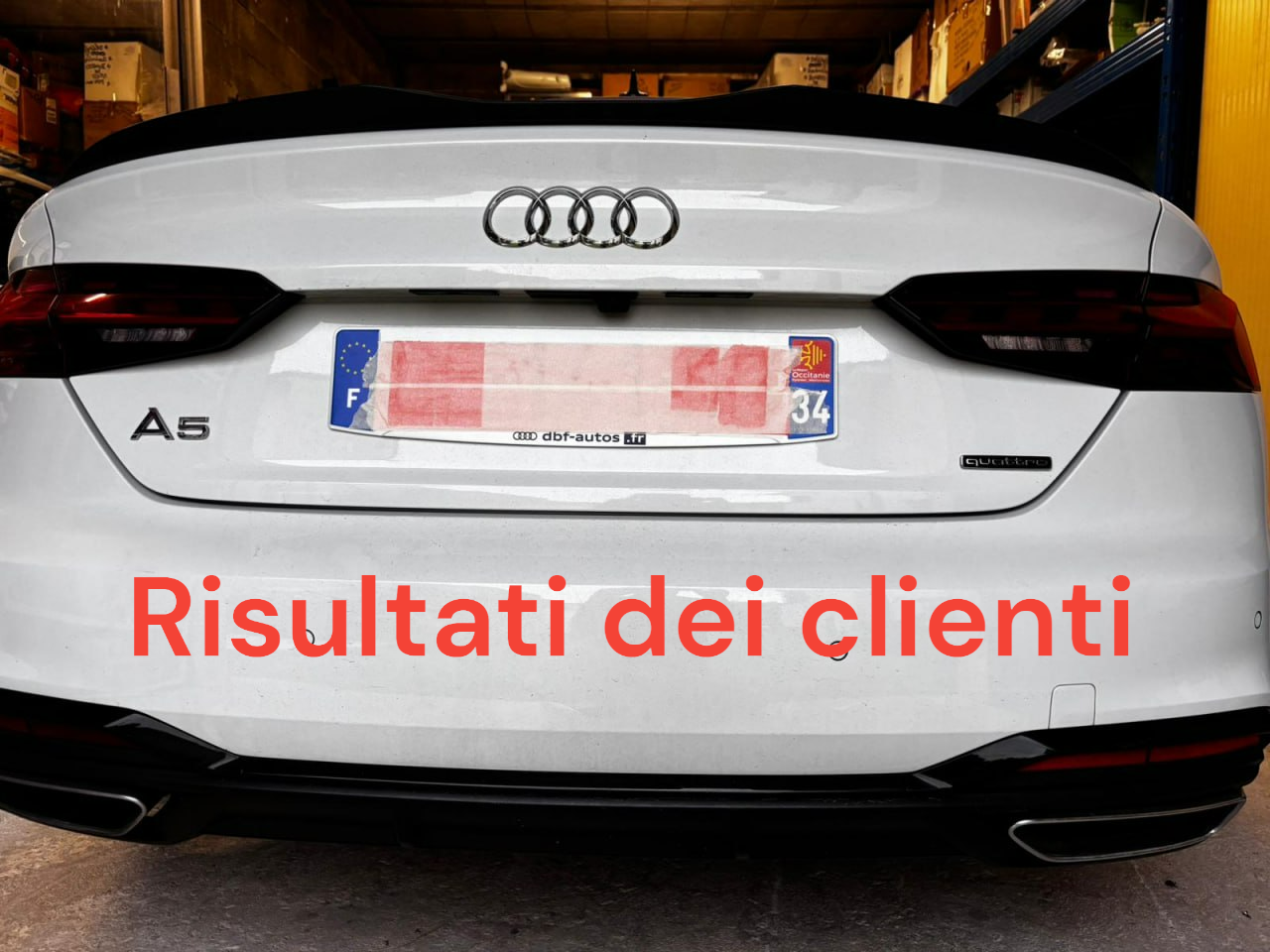 🔥1909 SPOILER PER AUDI A5 F5 2016+ SPORTBACK SLINE NERO LUCIDO (ALA)🔥
