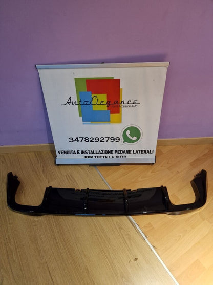 ⭐0131 DIFFUSORE POSTERIORE VW GOLF 8 VIII 2019+ SOTTO PARAURTI TERMINALI RLINE ⭐