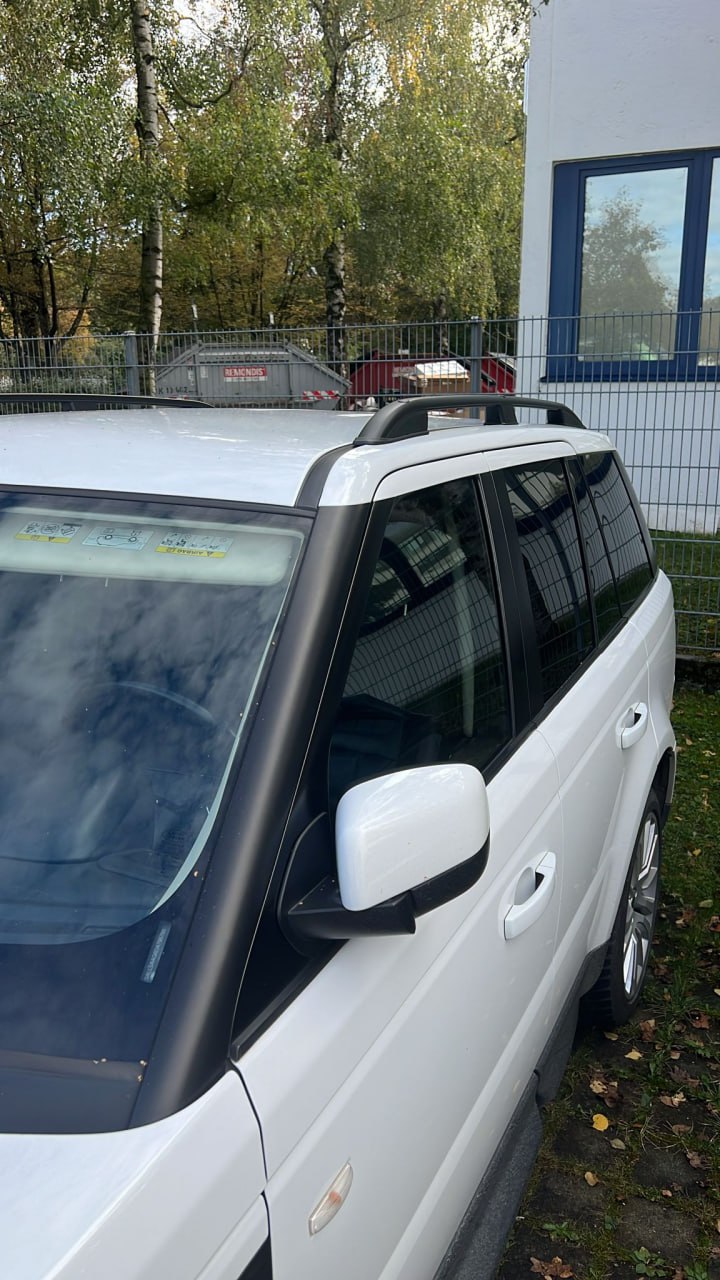 ⭐0213 RANGE ROVER SPORT 2005-2013 BLACK ROOF BARS ROOF RAILS RACK⭐ 