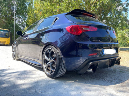 ⭐1854 MINIGONNE ADATTE PER ALFA ROMEO GIULIETTA 2010-2020 NERO LUCIDO⭐