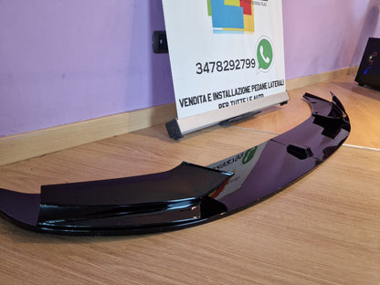 ⭐0667 SOTTO PARAURTI PER BMW SERIE 5 F10 F11 MSPORT NERO LUCIDO⭐