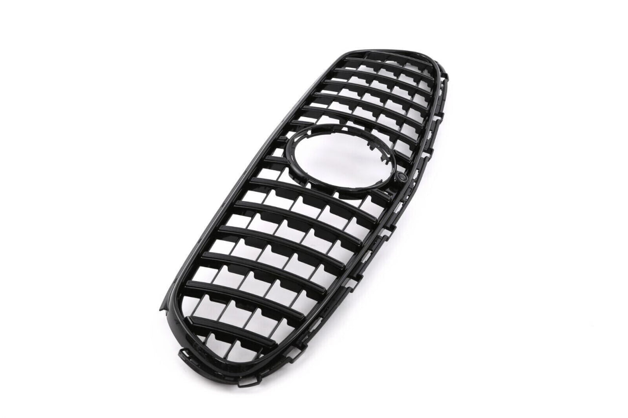 ⭐1534 GRILLE FOR MERCEDES BENZ GLC SUV X254 C254 COUPE 2022+ AMG GT LOOK BLACK⭐