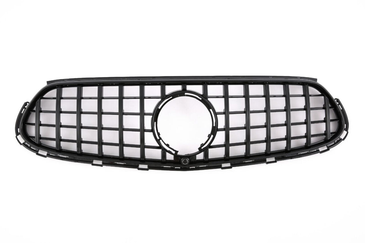⭐1534 GRILLE FOR MERCEDES BENZ GLC SUV X254 C254 COUPE 2022+ AMG GT LOOK BLACK⭐