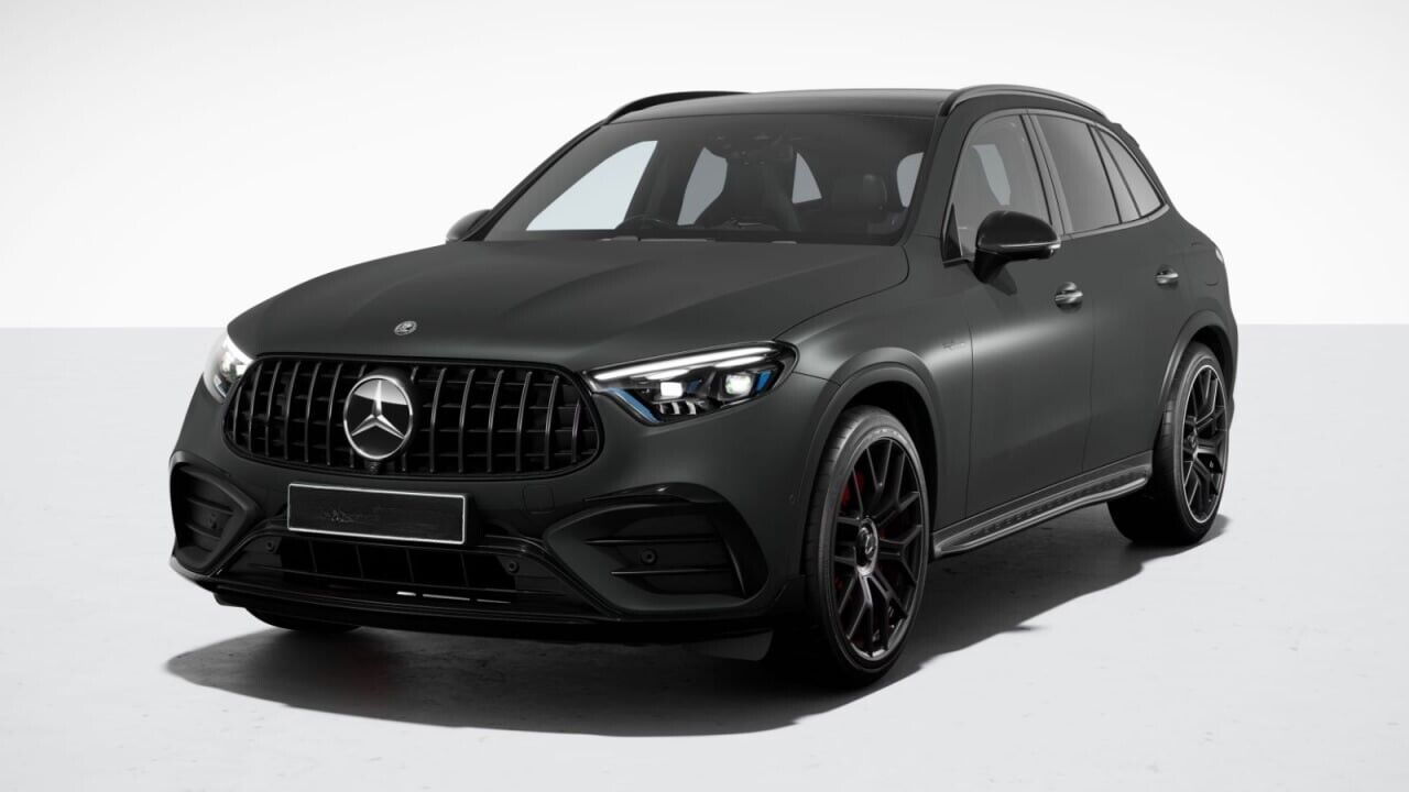 ⭐1534 GRILLE FOR MERCEDES BENZ GLC SUV X254 C254 COUPE 2022+ AMG GT LOOK BLACK⭐