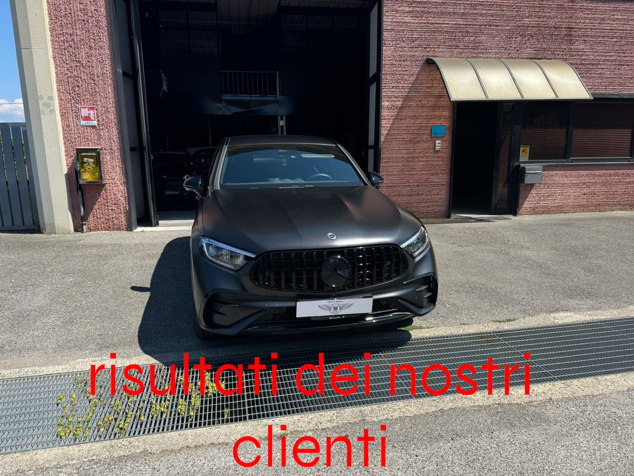 ⭐1534 GRILLE FOR MERCEDES BENZ GLC SUV X254 C254 COUPE 2022+ AMG GT LOOK BLACK⭐