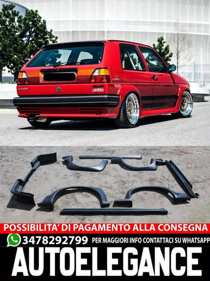 💥2030 BODYKIT SUITABLE FOR VW GOLF 2 MK2 3/5 DOORS RAW💥 