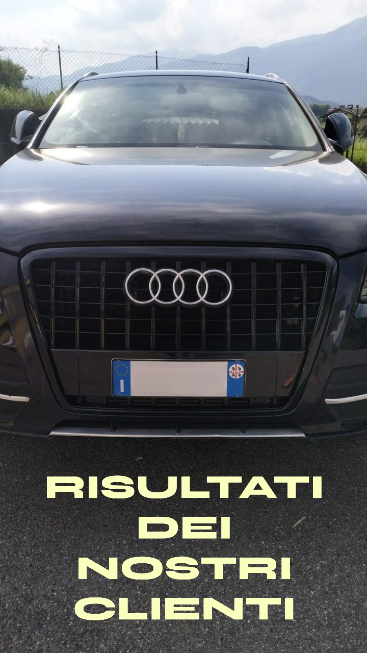 ✨1267 GRIGLIA ADATTA PER AUDI Q5 8R 2008-2012 LOOK SLINE SQ5 NERO LUCIDO✨