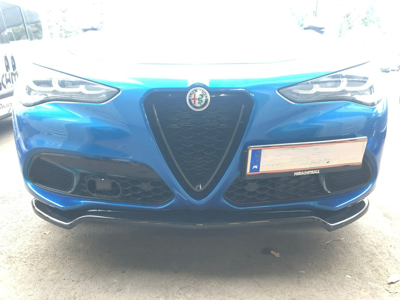 🔥0233 SPLITTER PER ALFA ROMEO STELVIO 2016+ NERO LUCIDO SOTTO PARAURTI🔥