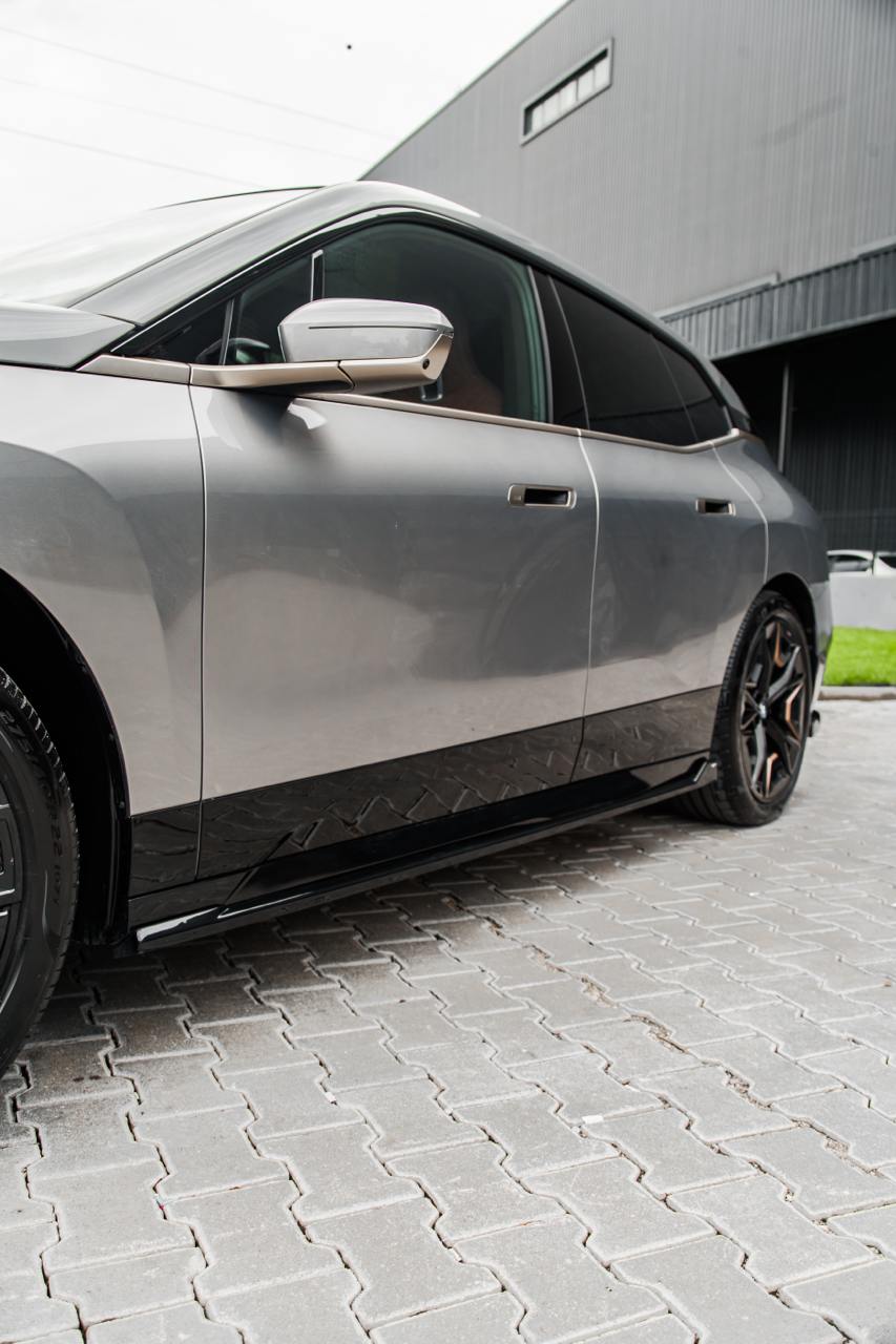 🔥Sotto minigonne PER BMW iX M-Pack i20 2021+ 2 Pcs Gloss Black🔥