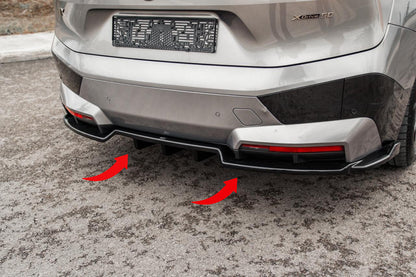 ⭐splitter posteriore adatto per BMW iX M-Pack i20 2021+ Rear Center Splitters ⭐