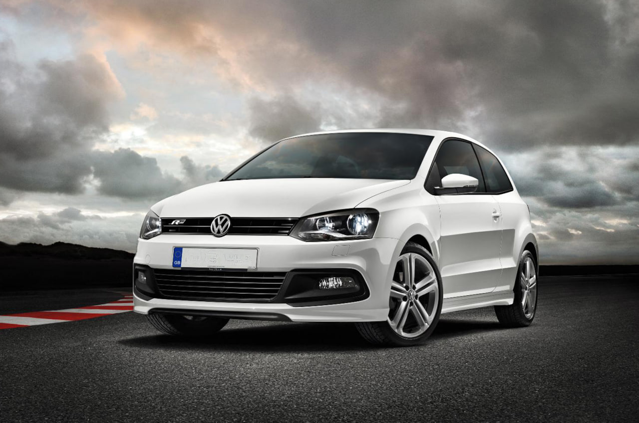 ⭐MINIGONNE LATERALI ADATTI PER VW POLO 6R LOOK RLINE⭐