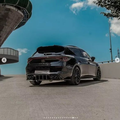 ⭐2020 DIFFUSORE ADATTO PER CUPRA LEON 2020+ NERO LUCIDO⭐