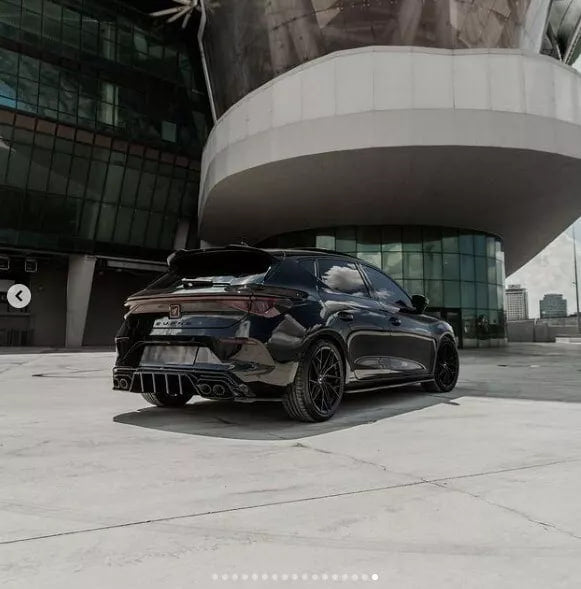 ⭐2020 DIFFUSORE ADATTO PER CUPRA LEON 2020+ NERO LUCIDO⭐