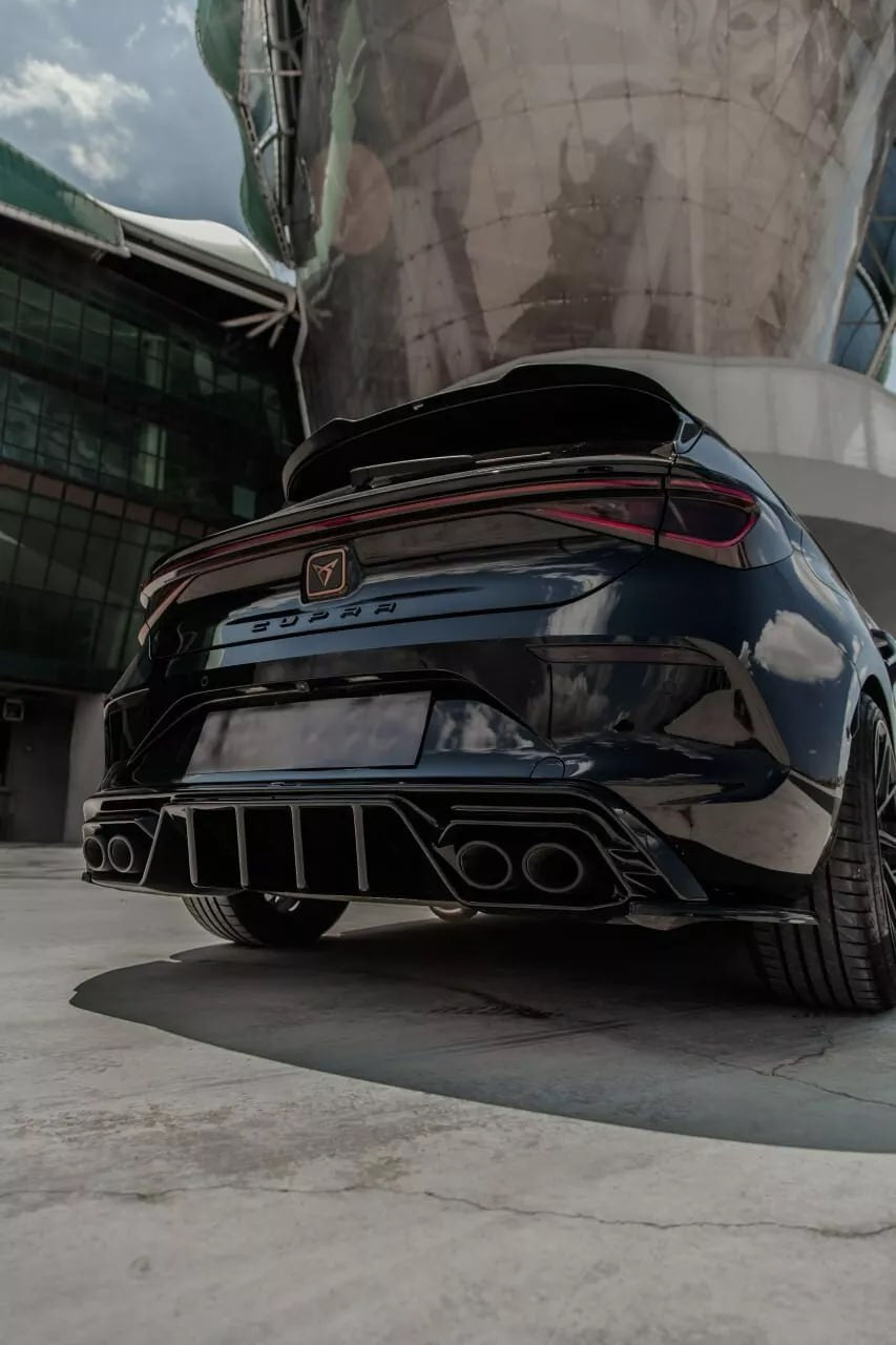 ⭐2020 DIFFUSORE ADATTO PER CUPRA LEON 2020+ NERO LUCIDO⭐