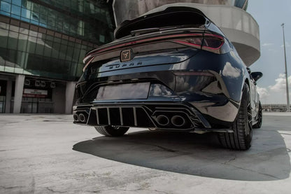 ⭐2020 DIFFUSORE ADATTO PER CUPRA LEON 2020+ NERO LUCIDO⭐