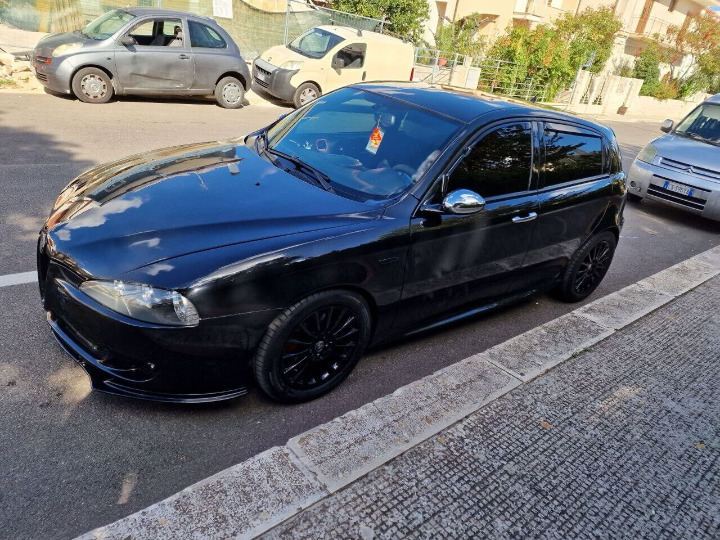 ⭐2035 coppia fari adatto per alfa romeo 147 restyling neri⭐