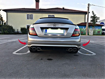 💥paraurti posteriore adatto per Mercedes w204 look AMG💥