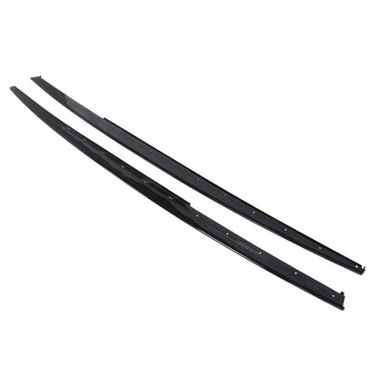 💥MINOGONNE+SOTTOMINIGONNE NERO LUCIDO PER ADATTO PER BMW f30 💥