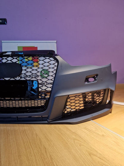 💥0812 PARAURTI ANTERIORE ADATTO PER AUDI A3 8V 2012-2016 LOOK RS3💥