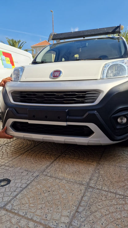 💥1306 BODYKIT SOTTO PARAURTI FIORINO 2008-2016 ANTERIORE + POSTERIORE💥