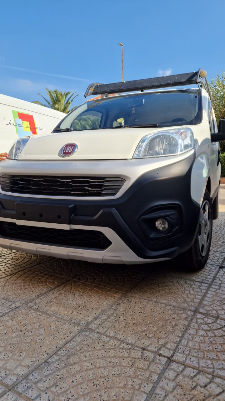 💥1306 BODYKIT SOTTO PARAURTI FIORINO 2008-2016 ANTERIORE + POSTERIORE💥